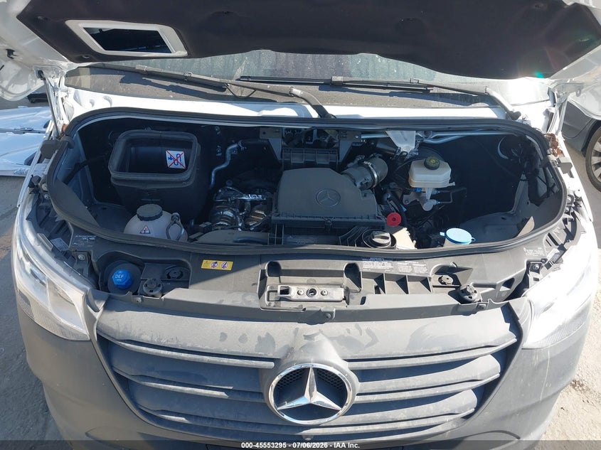 2025 Mercedes-Benz Sprinter 2500 Standard Roof 4-Cyl Diesel VIN: W1Y4KBHY5ST222600 Lot: 45553295