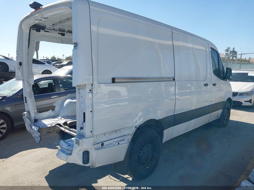 Vin: w1y4kbhy5st222600, lot: 46051606, mercedes-benz sprinter 2500 standard roof 4-cyl diesel 20254