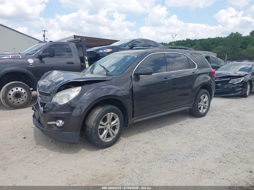 2014 Chevrolet Equinox, Удар спереди, IAAI, VIN 2GNALCEK6E6194689 — фото 2