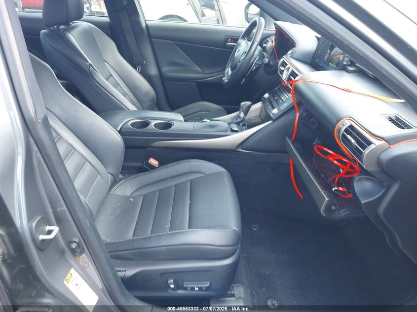 LEXUS IS 350 2014 VIN JTHBE1D23E5002393