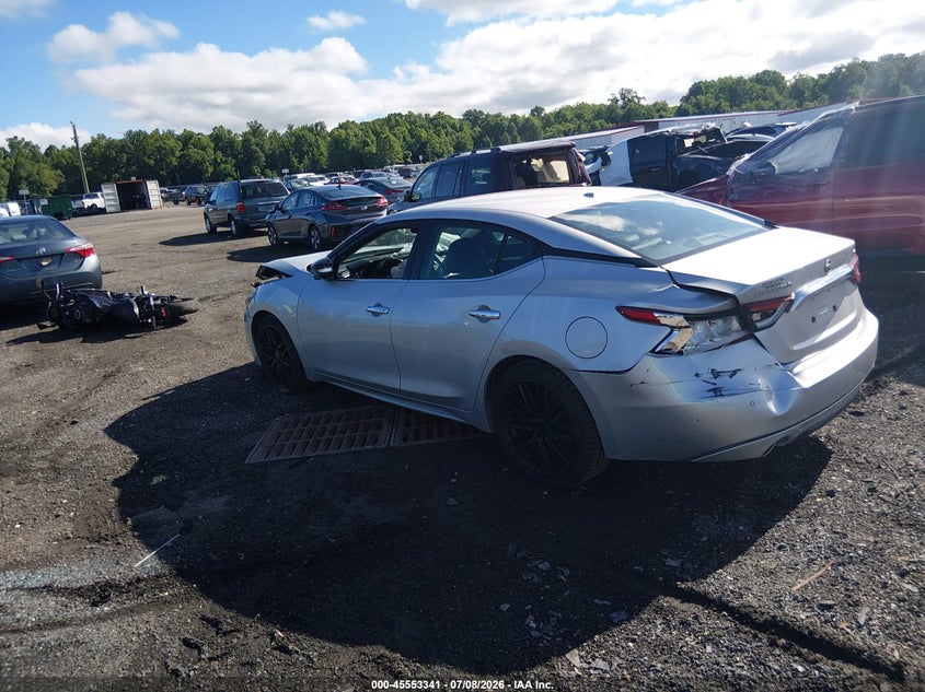 Vin: 1n4aa6ap7gc391274, lot: 46051653, nissan maxima 3.5 sr 20163