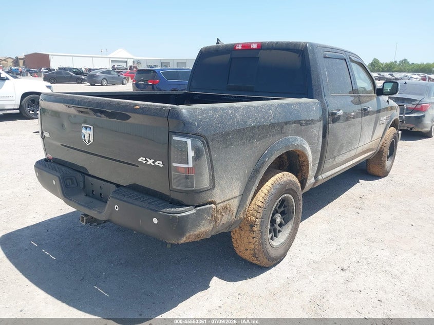 Vin: 1c6rr7nm6hs882851, lot: 46051672, ram 1500 laramie  4x4 5'7 box 20174