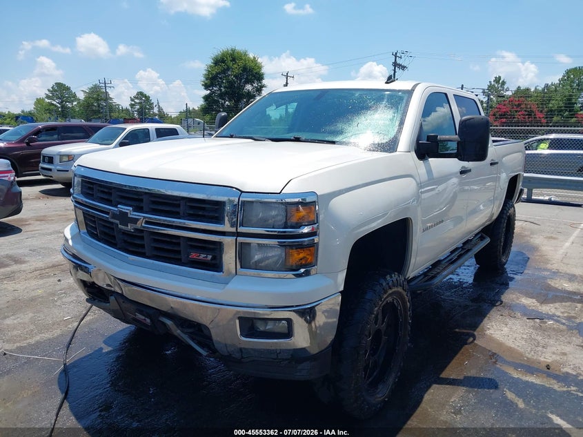 2014 Chevrolet Silverado, Right Side, IAAI, VIN 3GCUKREC0EG534217 — photo 2