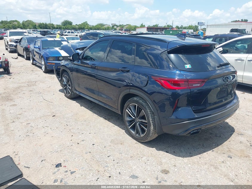 Vin: 3pcaj5faxrf112771, lot: 46051679, infiniti qx50 sport 20243