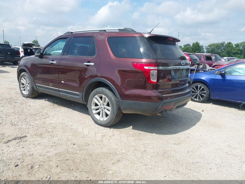 Vin: 1fmhk8d89cga51743, lot: 46051689, ford explorer xlt 20123