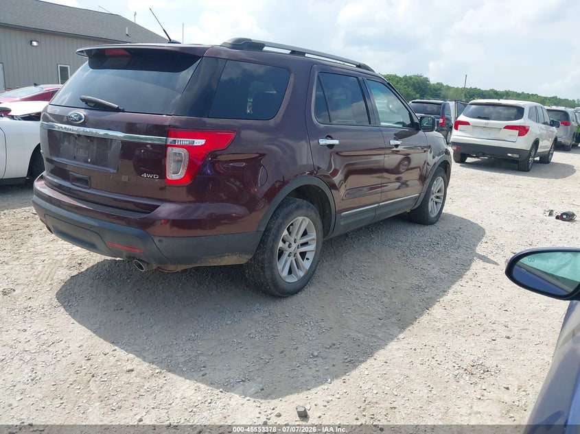 Vin: 1fmhk8d89cga51743, lot: 46051689, ford explorer xlt 20124