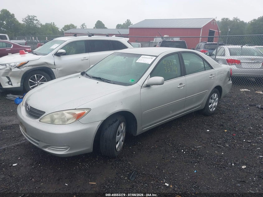 2002 Toyota Camry, Левый зад, IAAI, VIN 4T1BE32K62U067266 — фото 2