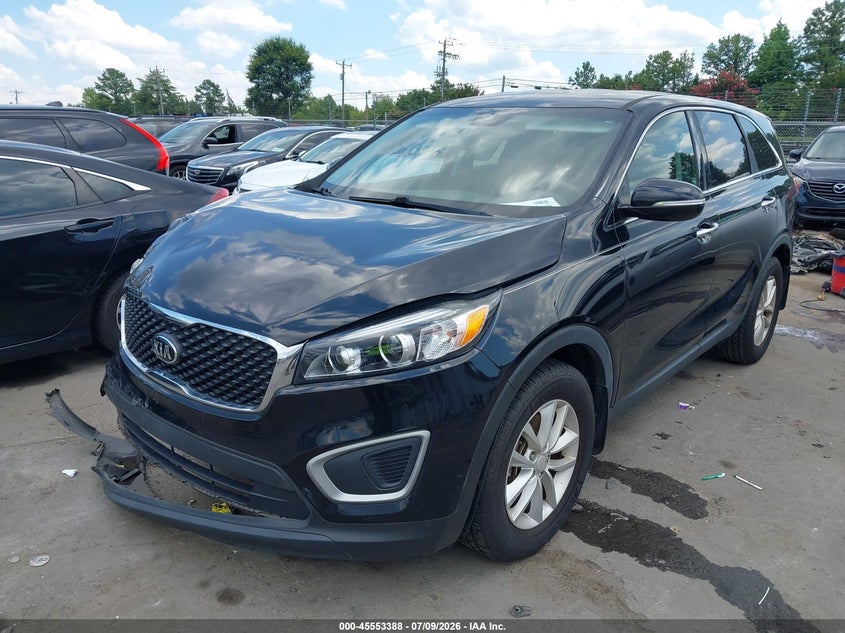 2017 Kia Sorento, Удар спереду, IAAI, VIN 5XYPG4A36HG270933 — фото 2
