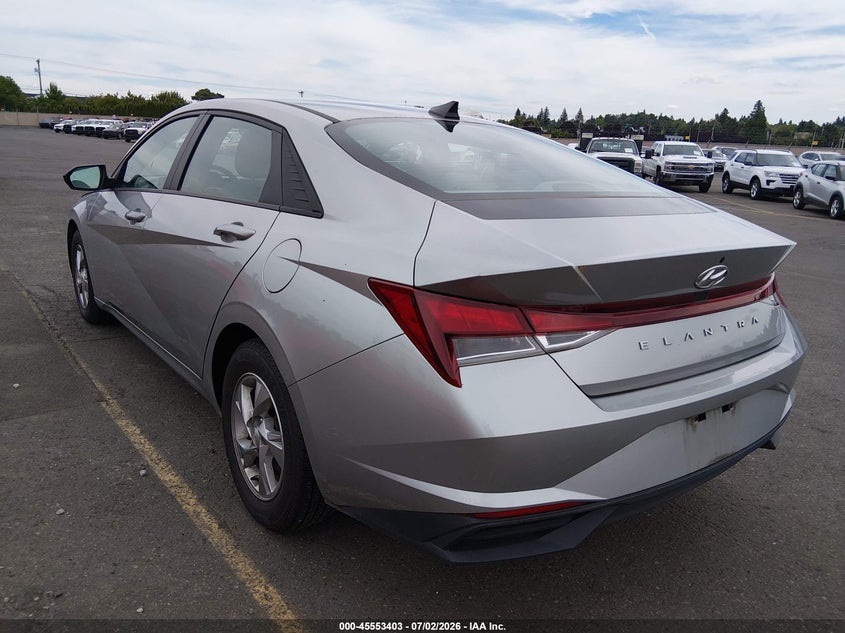 2021 Hyundai Elantra Se VIN: 5NPLL4AG9MH049276 Lot: 45553403