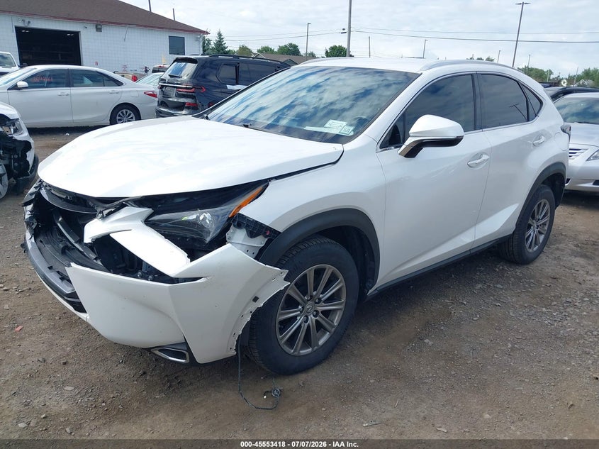 Vin: jtjyarbz3h2054633, lot: 46051729, lexus nx 200t 20172