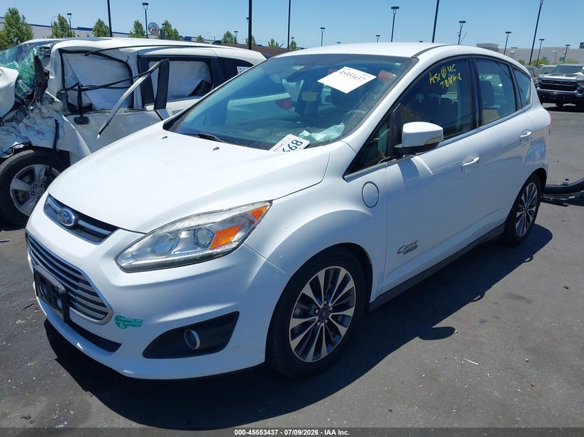 Vin: 1fadp5fu5hl102737, lot: 46051748, ford c-max energi titanium 20172