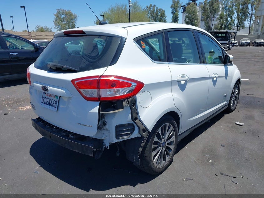 Vin: 1fadp5fu5hl102737, lot: 46051748, ford c-max energi titanium 20174