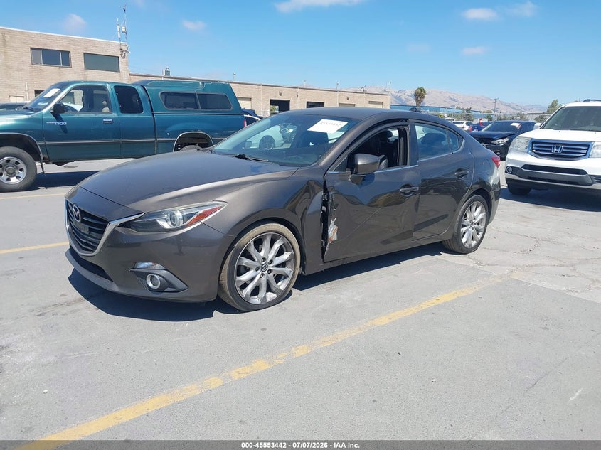 Vin: jm1bm1v38e1140322, lot: 46051753, mazda mazda3 s touring 20142