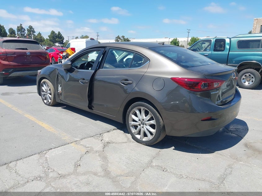 Vin: jm1bm1v38e1140322, lot: 46051753, mazda mazda3 s touring 20143