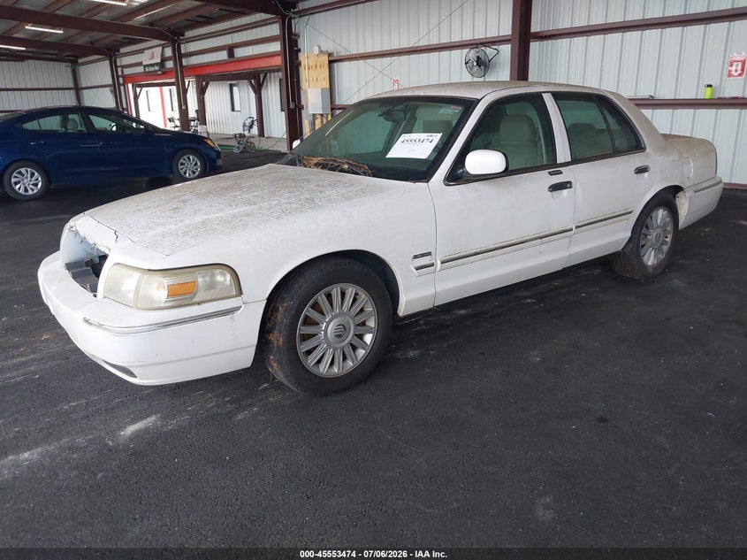 Vin: 2mebm7fv8ax614840, lot: 46051785, mercury grand marquis ls (fleet only) 20102