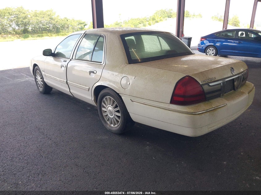 Vin: 2mebm7fv8ax614840, lot: 46051785, mercury grand marquis ls (fleet only) 20103
