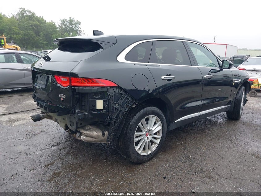 Vin: sadck2fxxja281361, lot: 46051804, jaguar f-pace 25t prestige 20184