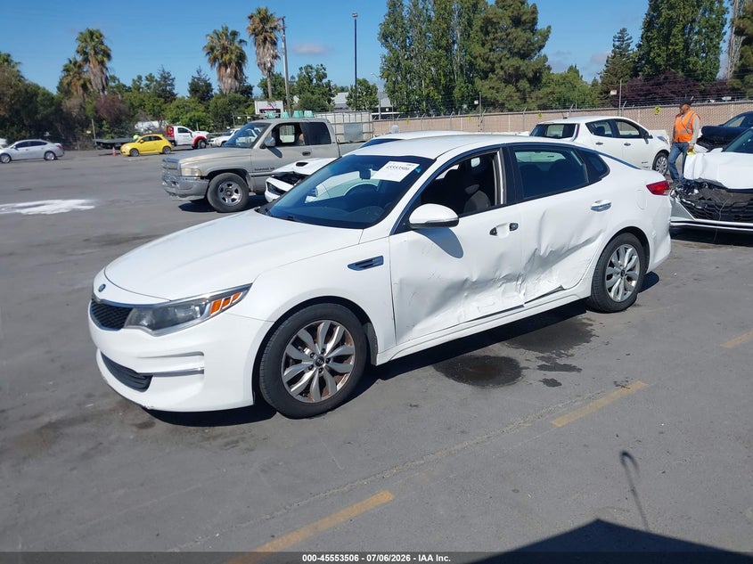 Vin: 5xxgt4l38gg064363, lot: 46051817, kia optima lx 20162