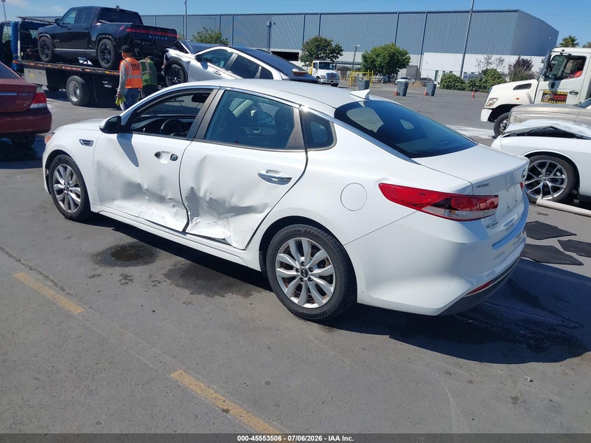 Vin: 5xxgt4l38gg064363, lot: 46051817, kia optima lx 20163