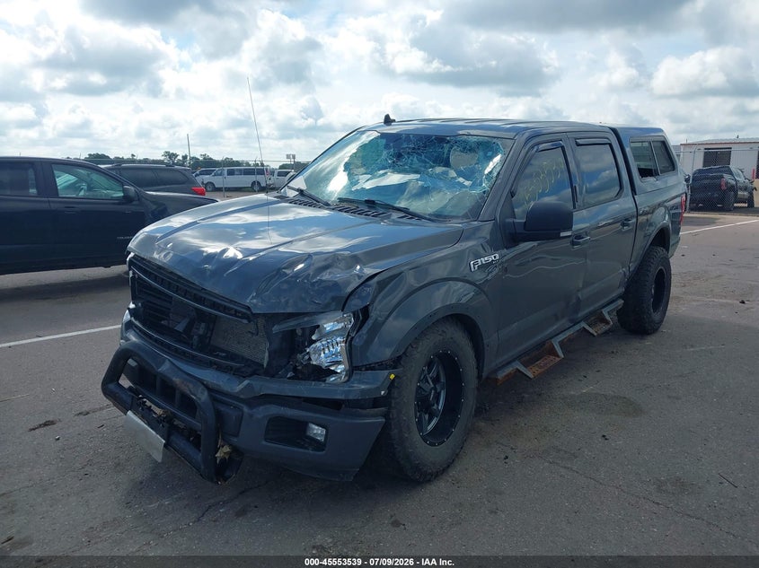 2020 Ford F-150, Front End, IAAI, VIN 1FTEW1E41LFB48052 — photo 2
