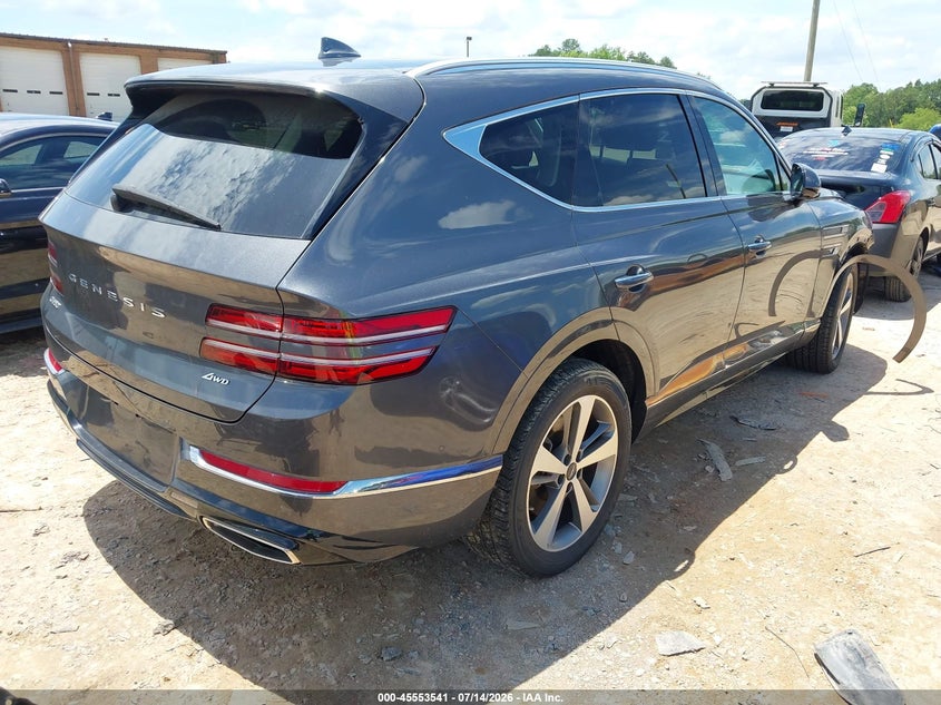 Vin: kmuhbdsbxmu049558, lot: 46051852, genesis gv80 2.5t awd 20214