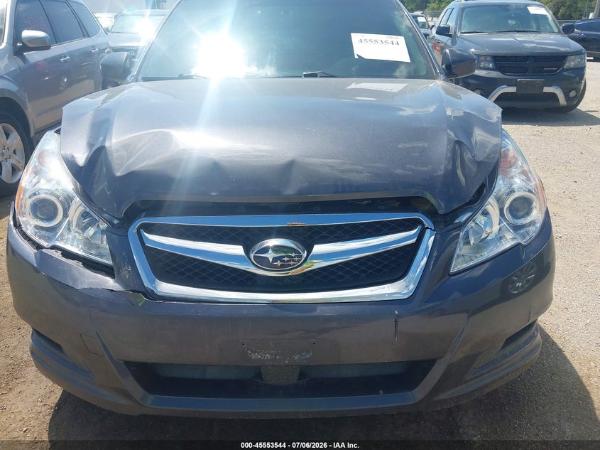 2010 SUBARU LEGACY auction photo 6