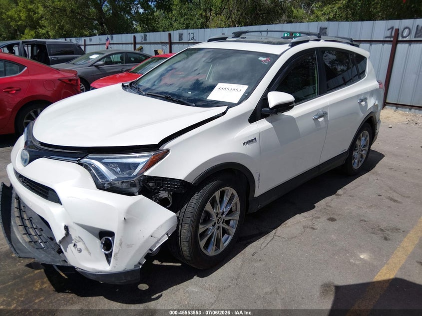 2016 TOYOTA RAV4 HYBRID auction photo 2