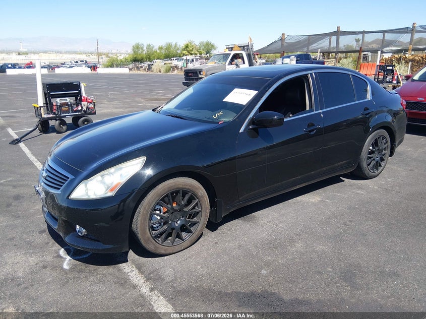 2013 INFINITI G37 auction photo 2