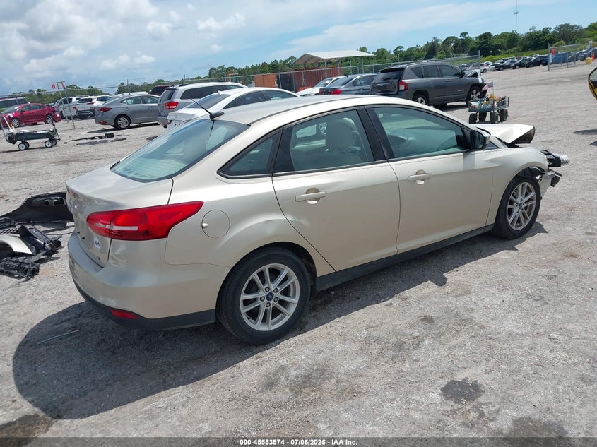 Vin: 1fadp3f29jl308538, lot: 46051885, ford focus se 20184