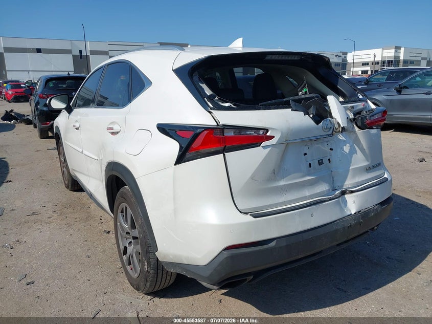 2016 LEXUS NX 200T auction photo 3