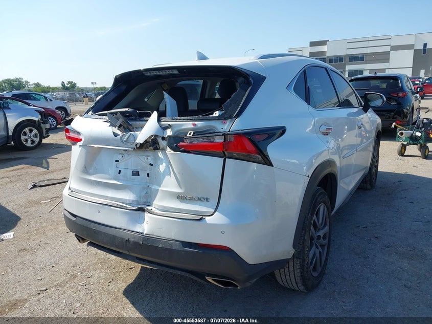 2016 LEXUS NX 200T auction photo 4