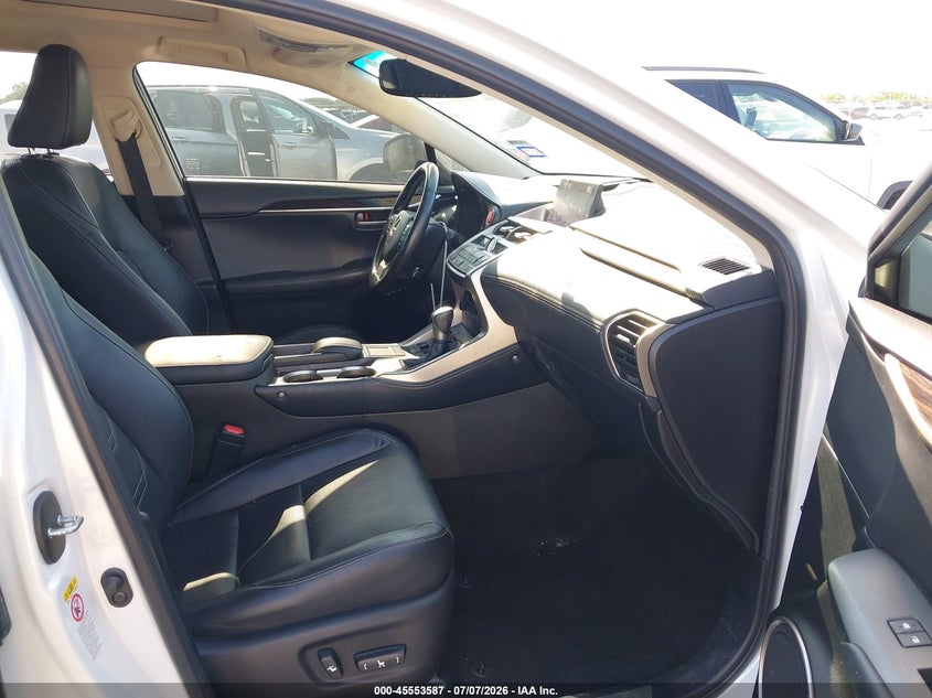 2016 LEXUS NX 200T auction photo 5
