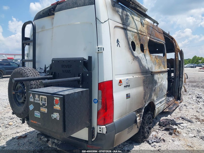 Vin: wd3pf1cd1kp085081, lot: 46051905, mercedes-benz sprinter 2500 high roof v6 20194