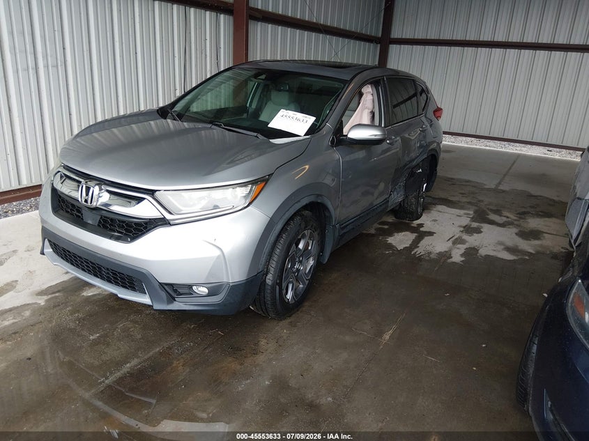 2018 Honda Cr-V Ex-L/Ex-L Navi, Left Side, IAAI, VIN 2HKRW2H88JH642417 — photo 2
