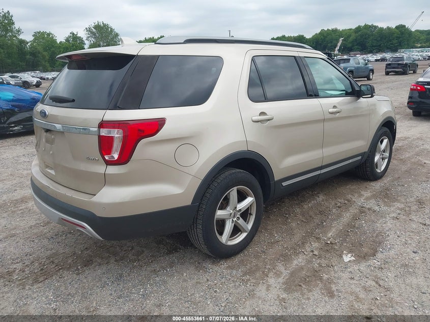 Vin: 1fm5k8d81hgc90083, lot: 46051972, ford explorer xlt 20174