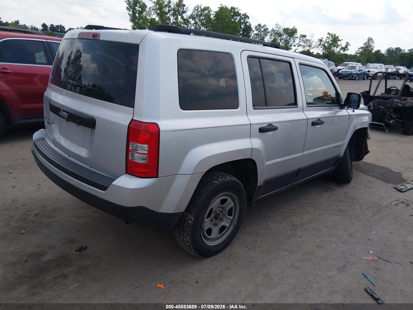 2012 JEEP PATRIOT auction photo 4