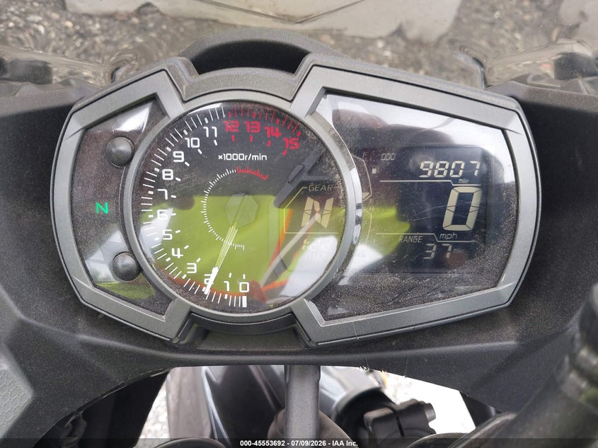 2023 Kawasaki Ex400 VIN: JKAEXKH17PDAP7121 Lot: 45553692