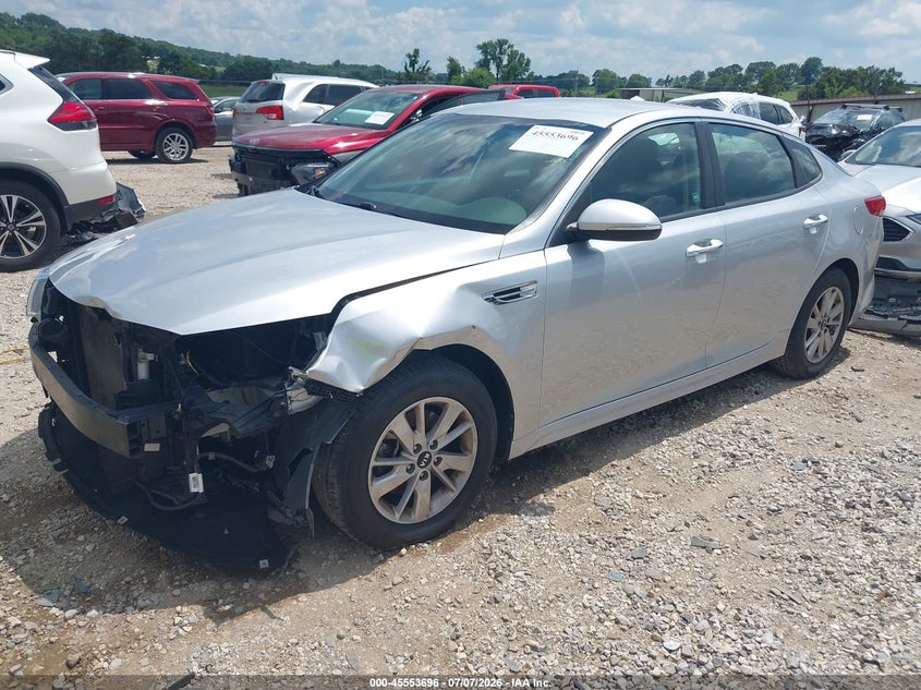 Vin: 5xxgt4l31jg235252, lot: 46052007, kia optima lx 20182