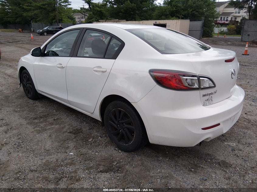 Vin: jm1bl1vp3d1749760, lot: 46052035, mazda mazda3 i touring 20133