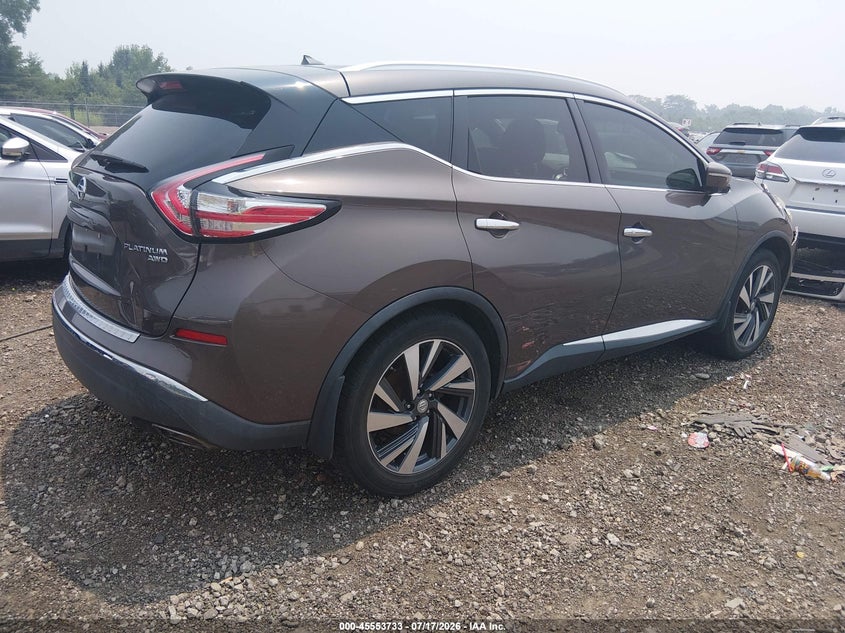 2015 NISSAN MURANO auction photo 4