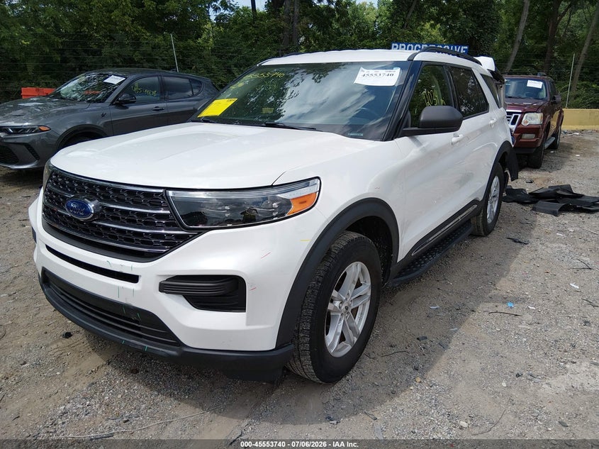 2020 Ford Explorer, Удар сзади, IAAI, VIN 1FMSK8DH7LGA51066 — фото 2