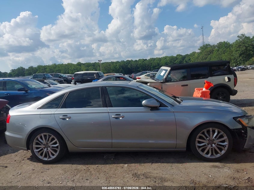 2013 Audi A6 2.0T Premium VIN: WAUGFAFC2DN010653 Lot: 45553792