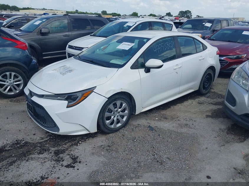 2020 Toyota Corolla Le 5YFEPRAE0LP102568 photo 1