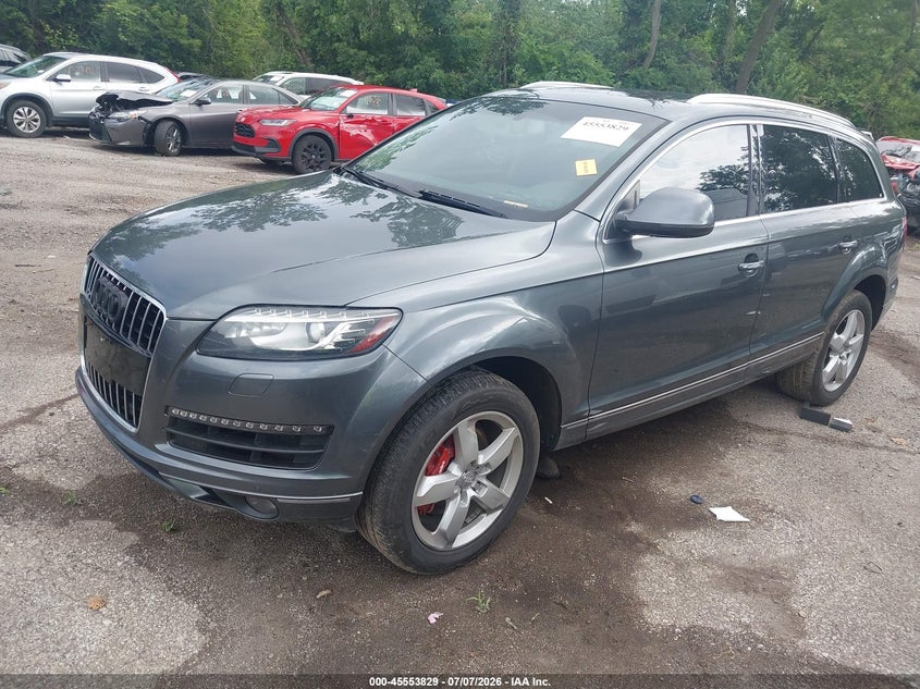 Vin: wa1lgafe9fd012631, lot: 46052140, audi q7 3.0t premium 20152