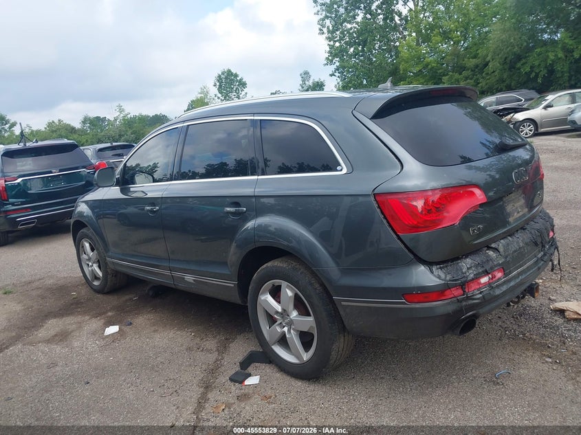 Vin: wa1lgafe9fd012631, lot: 46052140, audi q7 3.0t premium 20153