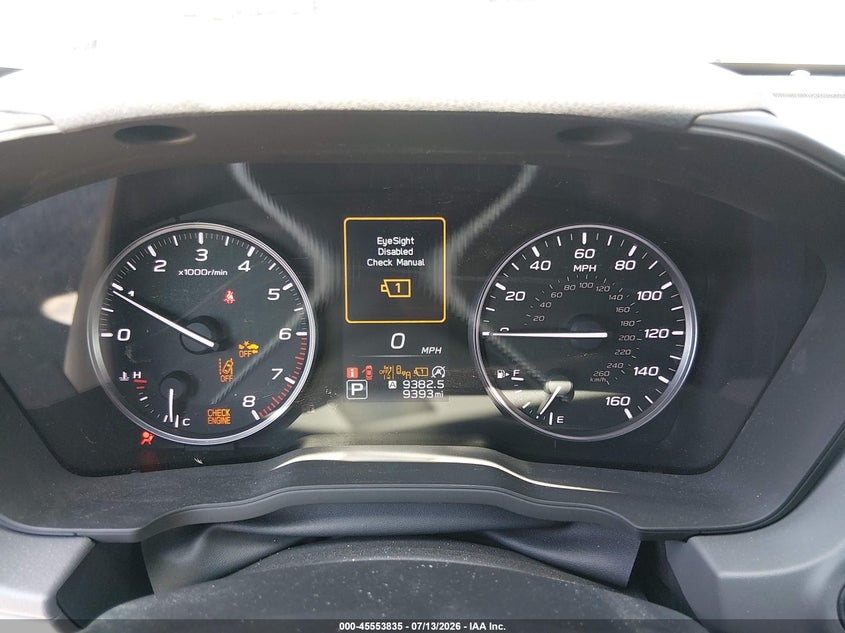 2025 Subaru Crosstrek Premium VIN: JF2GUHDC0S8265593 Lot: 45553835