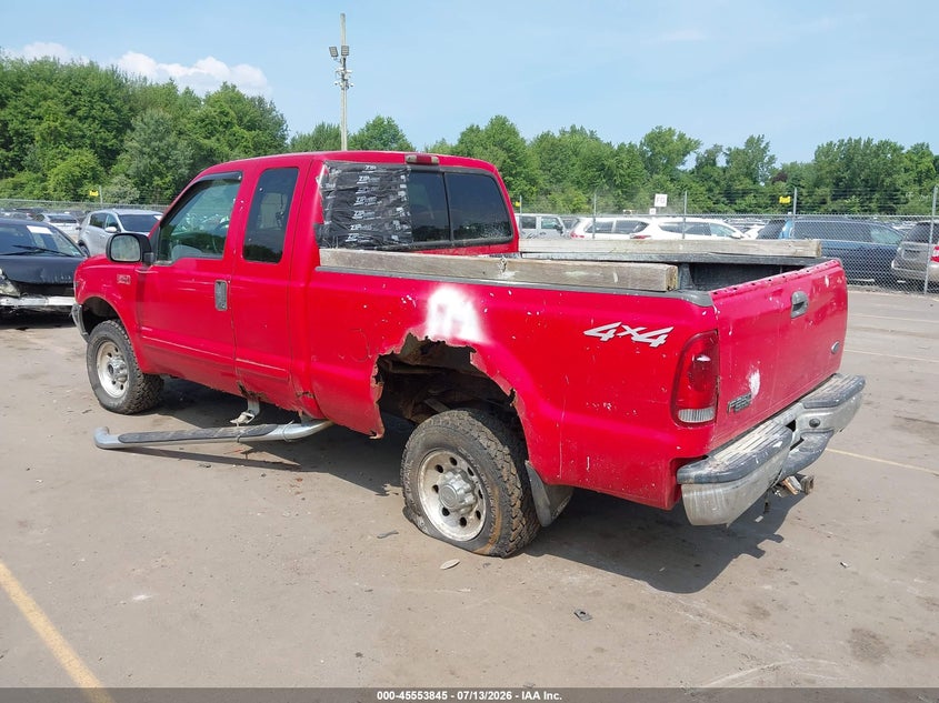 2002 FORD F250 PICKUP 5.4L V-8 260HP