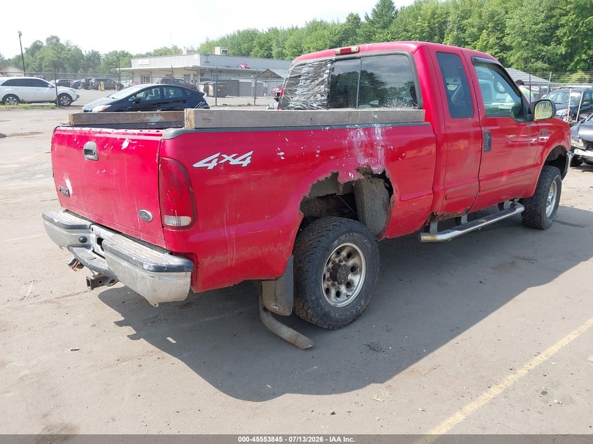 2002 FORD F250 PICKUP 5.4L V-8 260HP
