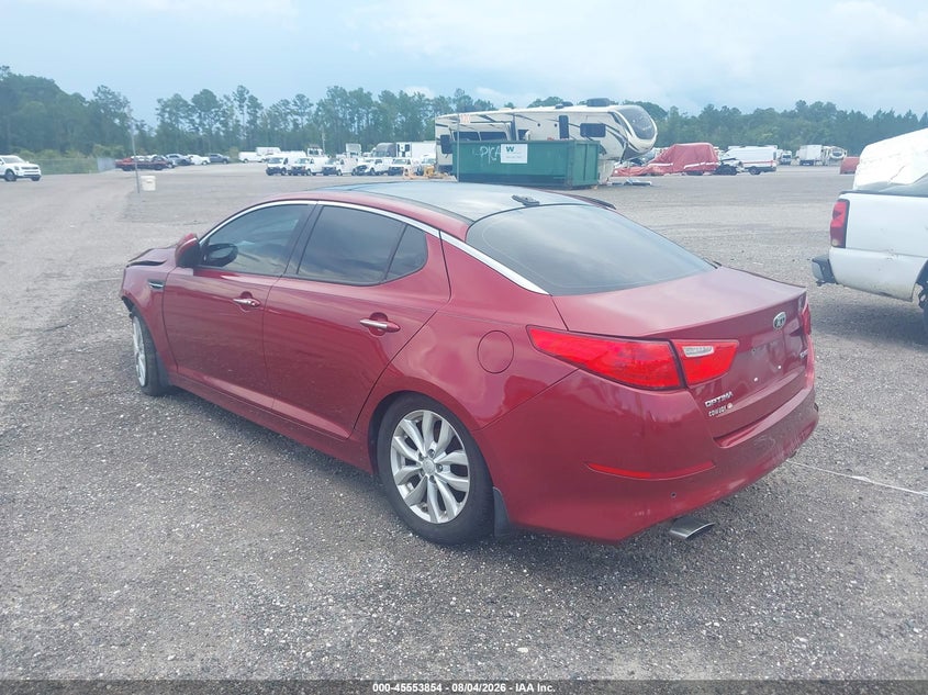 Vin: 5xxgn4a76eg339001, lot: 46052165, kia optima ex 20143