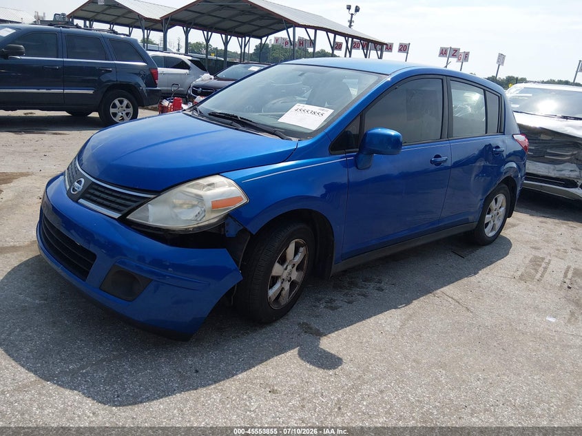 2007 Nissan Versa, Удар сзади, IAAI, VIN 3N1BC13E77L420593 — фото 2